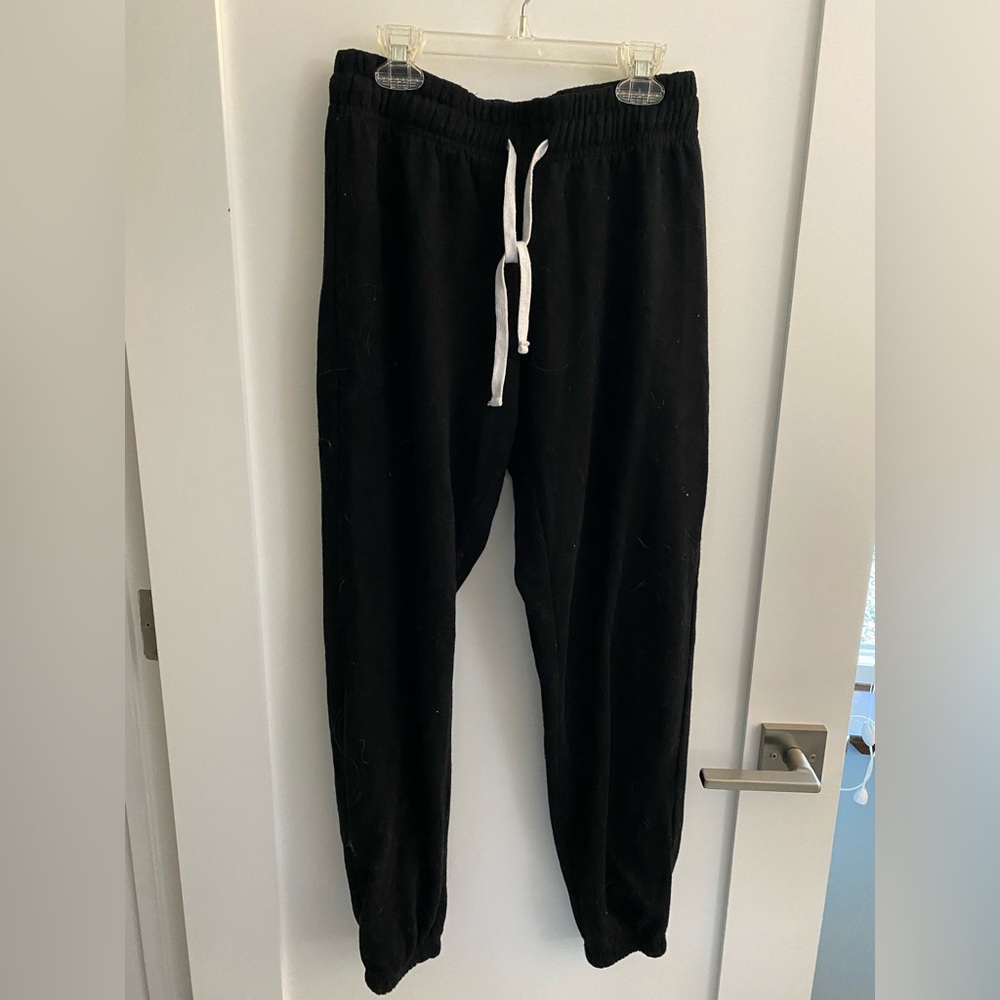 Reflex Black Drawstring Sweatpants
